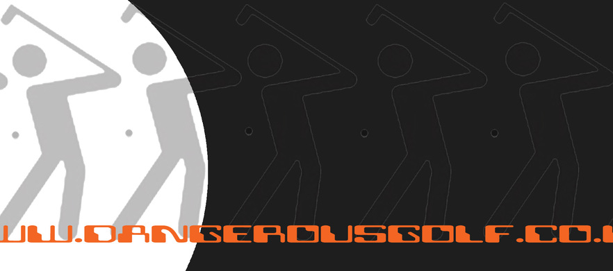 Dangerous golf web logo